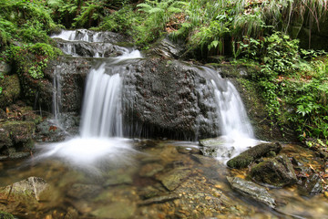 Waterfall on the Silver Brook, Czech Republic