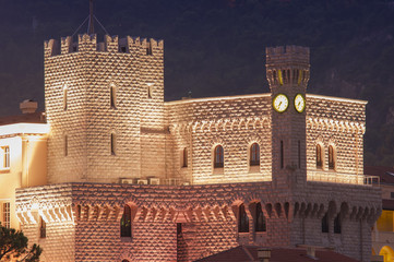 Palace or castle in Monte Carlo, Monaco