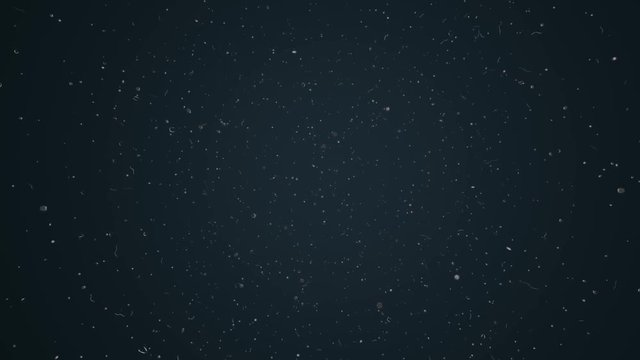 fliegende partikel overlay animation