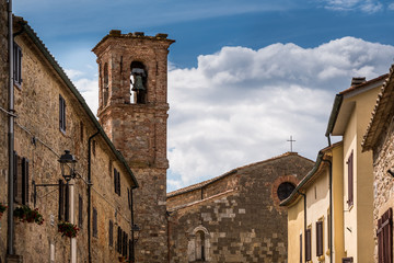 Fototapeta na wymiar Mensano, Siena, Tuscany - Italy