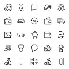 E-commerce flat icon