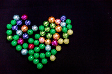 Background with sewing and knitting tools and accesories