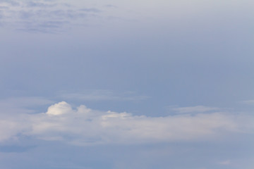 青い空と白い雲