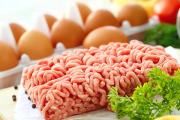 Raw minced meat