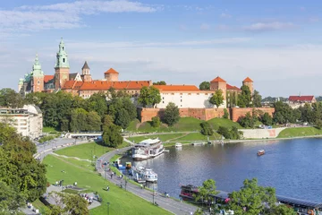 Foto op Plexiglas  Wawel Royal Castle-Krakow © anix