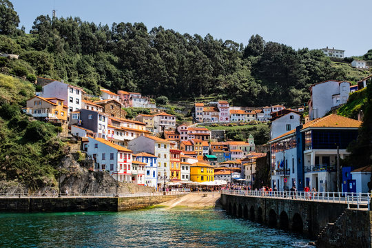 Cudillero, picturesque fishing village, Asturias, Spain