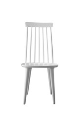 White chair isolated