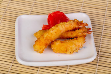 Deep fried Ebi Tempura