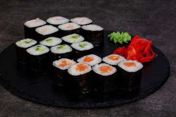 Japanese sushi set