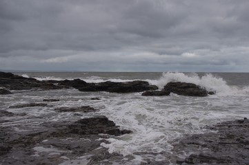 Ogmore by sea beach