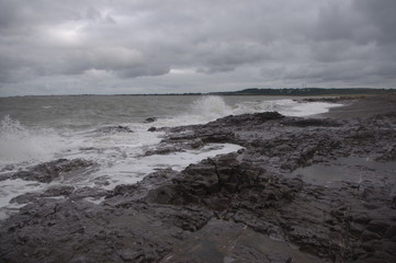 Ogmore by sea beach