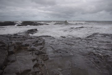 Ogmore by sea beach