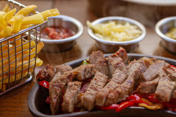 Slices of Steak