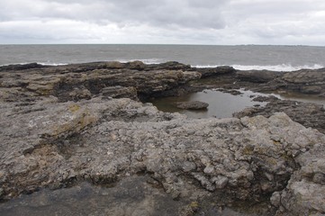 Ogmore by sea beach