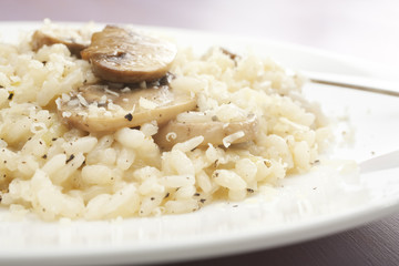 Mushroom Risotto