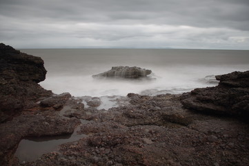 Ogmore by sea beach