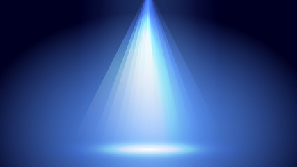 Abstract blue light and shade creative background. Vector illustration.