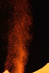 fire sparks