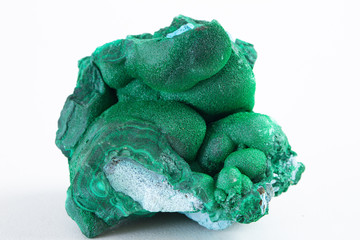 Chrysocolla on Malachite, Toile du Congo Mine, Lubumbashi, Katanga, Congo