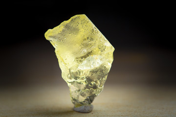 Heliodor crystal from Volodarsk, Ukraine the mineral specimen