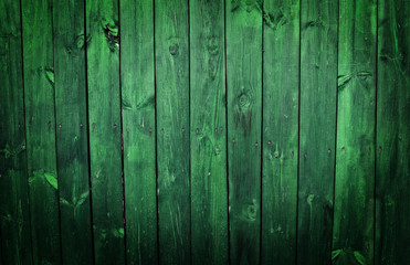 Texture of green boards
