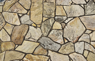 Design of the stone pavement of various forms of the ground of the sidewalk