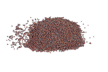 Brown mustard seeds