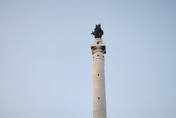 Forli, Italy - August 09, 2018 : Victory monument