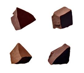 chocolate piece sweet food dessert falling