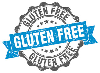 gluten free stamp. sign. seal