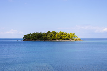Naklejka premium Amazing scenery by the sea in Sithonia, Chalkidiki, Greece
