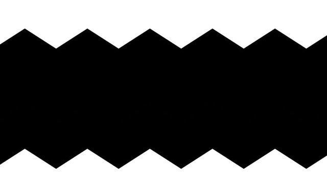 Zig zag background animation with optional luma matte. Alpha Luma Matte included. 4k video