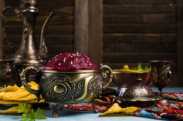 Traditional beet dip