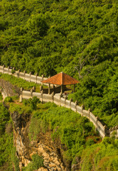 A gazebo in Uluwatu, Bali, Indonesia