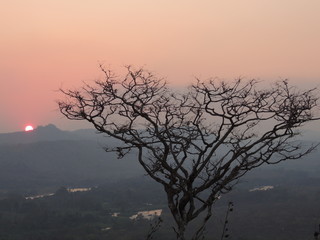 Angola sunset