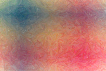 Red, yellow and brown  Crayon background illustration.