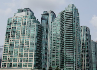 Fototapeta na wymiar Skyscraper of Toronto, Canada
