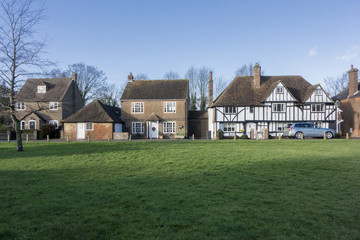 Chartham Village Green, Kent, UK