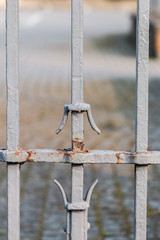 Metal fence