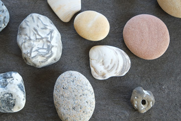 Steine von Strand