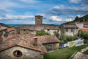 Fototapeta na wymiar Montieri, Grosseto, Tuscany - Italy