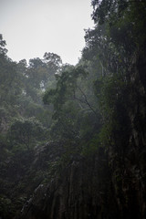 landscape in asia on a cloudy day
