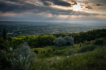 пасмурный рассвет