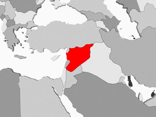 Map of Syria