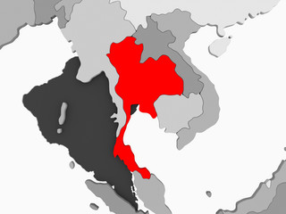 Map of Thailand