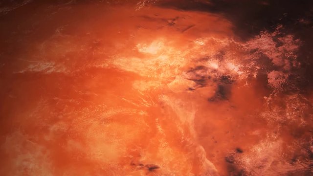 4k Mars Planet Surface Sequences Loop/
Animation of a realistic flight over mars planet surface, with cool camera transitions and lens flare effect