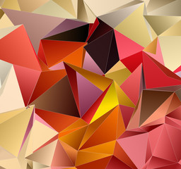 Obraz premium Triangular 3d, modern background