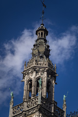 Fototapeta premium Bell Tower - Brussels, Belgium