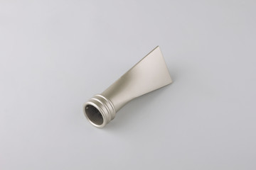 Tips for curtain poles on a white background. Ending for curtain eaves. Finials for curtain cornices.