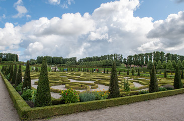 The Gardens by Frederiksborg Castle in Hillerod, Denmark